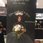 Bridal show stock image