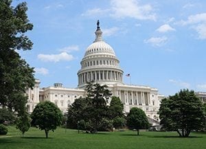 The United States Capitol building, Washington, DC.