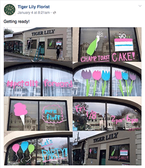 South Carolina Shop Petals it Forward at Anniversary Party