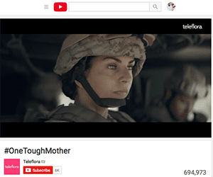 Teleflora’s new “One Tough Mother” ad has been viewed more than 690,000 times on YouTube. The ad juxtaposes images of the gritty aspects of motherhood with the voiceover of a famous Vince Lombardi speech. That pairing appeals to women and “connects us to traditional male purchasers who may appreciate our approach, which juxtaposes moms as tough and an inspiration in everything they do, much like a professional sports athlete,” said David Dancer, Teleflora’s executive vice president and head of marketing. Poignant Ad Calls Out Moms for ‘Tough Love’