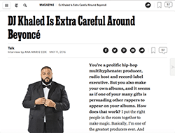 In an entertaining profile last weekend, hip hop mogul DJ Khaled shared his love of gardening and his five favorite flowers (hydrangea, bougainvillea, orchid, geranium and birds of paradise).