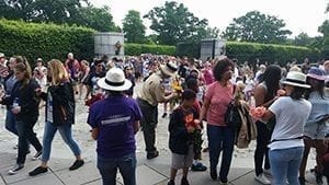 Many of the grieving families had traveled hundreds of miles to be at Arlington on Memorial Day, at considerable expense, and wouldn’t otherwise have access to flowers.