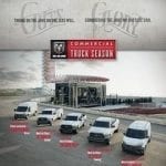 Ram Commercial Truck with five trucks available for purchase