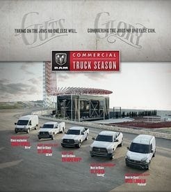 During Ram Commercial Truck Season, the $500 SAF Member Benefit Discount is stackable with other offers.