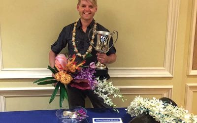 Derek Woodruff, AIFD, PFCI, CF, Wins 49th Annual Sylvia Cup Design Competition