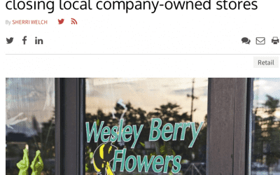 Wesley Berry Shutters Three Detroit Area Stores