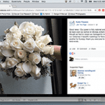 screenshot of kuhn Flowers facebook page