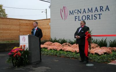 Reporters Flock to Cover Florist’s Role in Urban Revitalization