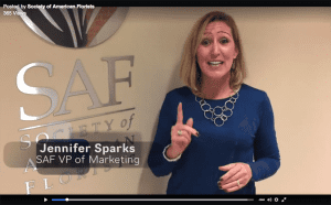 SAF Vice President of Marketing Jennifer Sparks