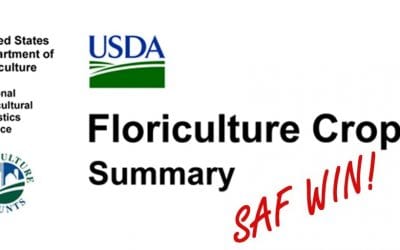 In a Victory for Floral Industry, USDA to Publish 2018 Floriculture Crops Report