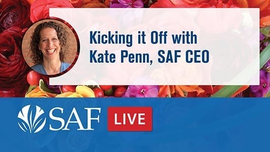 Kate Penn Spells Out SAF Vision in Facebook Live Video