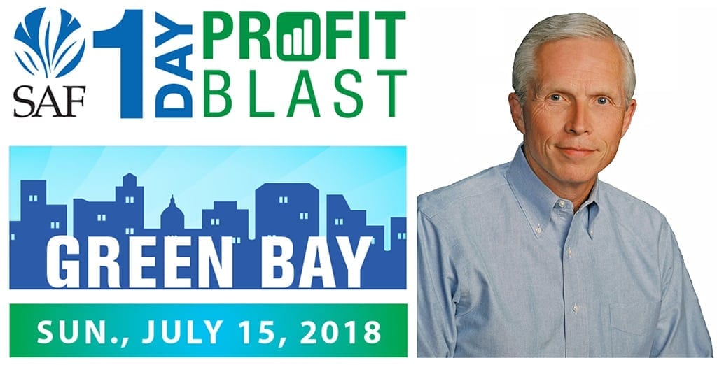 SAF’s 1-Day Profit Blast in Green Bay, sponsored by the Bill Doran Company, features Paul Goodman, MBA, CPA, PFCI who will present “A Roadmap for Profitable Deliveries." Early-bird registration saves you $60 and is available until July 10. Additional registrants from the same company are only $99 each.