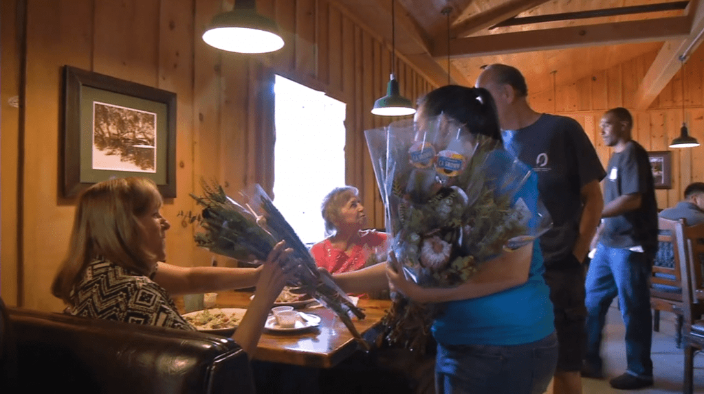 A crew from “California Bountiful,” a weekly television program produced by the California Farm Bureau Federation, joined the Resendiz Brothers team for a tour of the farm’s fields last year. About 4-minutes into the program, the episode shows Petal It Forward in action.