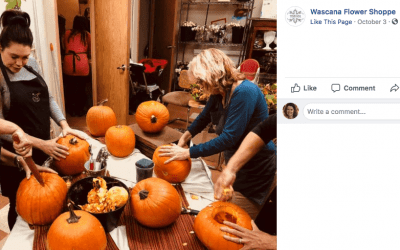 Pumpkin Themed Class Leads to Bonding — and Sales