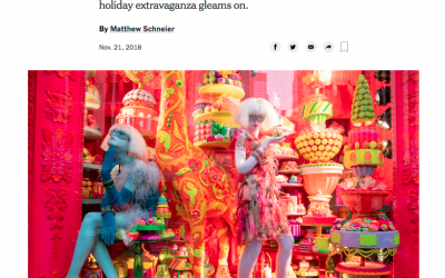 New York Times Touts Importance of Holiday Window Displays