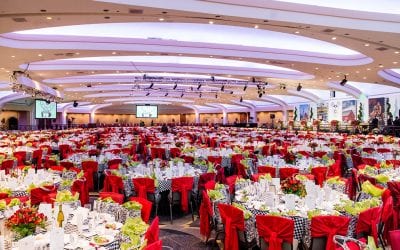 Dozens of Volunteers Create Indy-Themed First Lady’s Luncheon