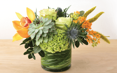 2 Fall Floral Designs that Put a New Twist on Orange