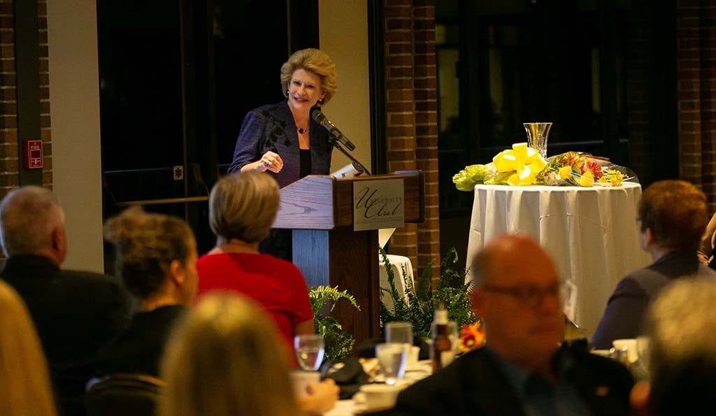 Earlier this month, Sen. Debbie Stabenow (D-Michigan)was inducted into the Michigan Floral Foundation Hall of Fame