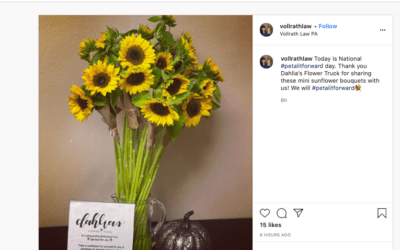 Hundreds of Floral Pros Share Powerful Messages During Petal It Forward