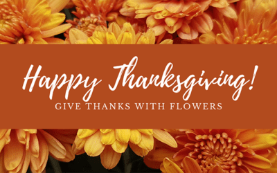 Remind Customers to Give Thanks with Flowers