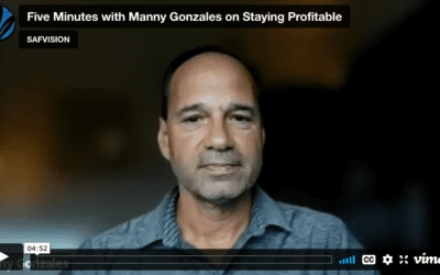 Five Minutes with Manny Gonzales on Staying Profitable