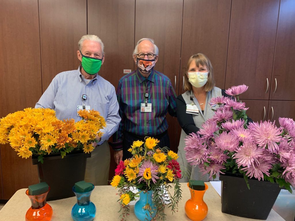 Richard Milteer, AIFD, PFCI, TMF, CFD, a retired floral designer, is using his industry connections and his own talent to give back to his local community.