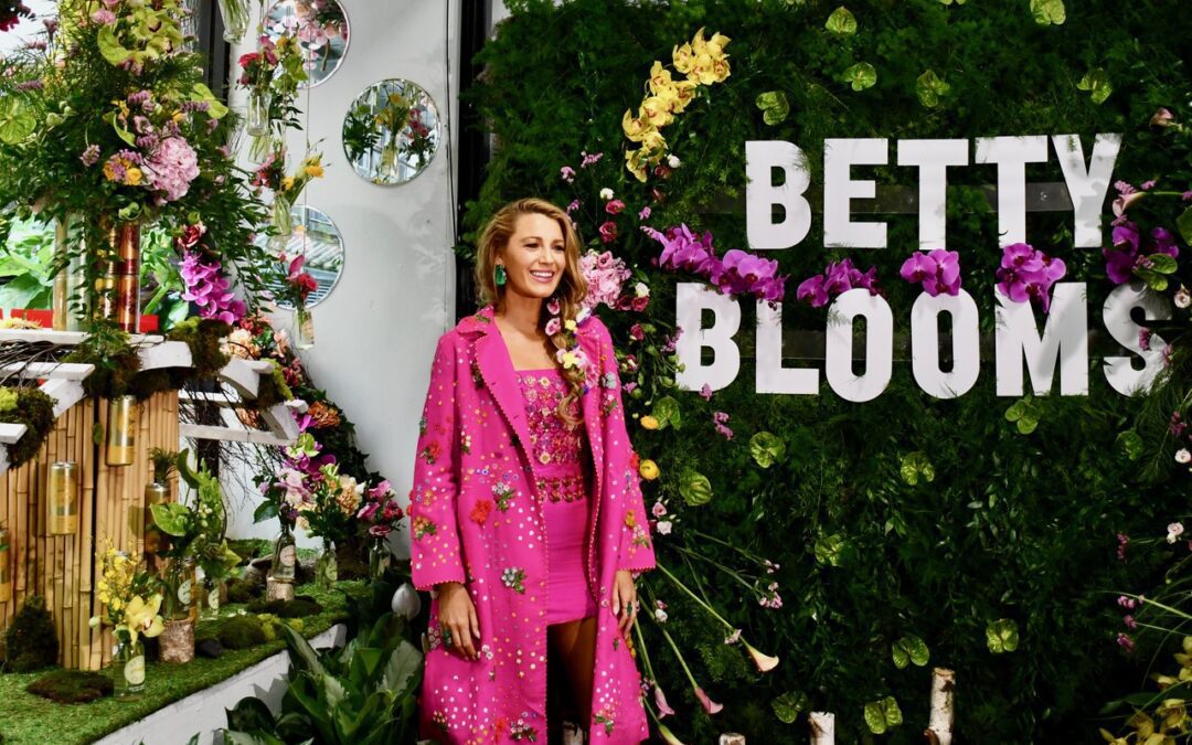 NYC Florist Creates Pop-Up Flower Shop for Actress Blake Lively 